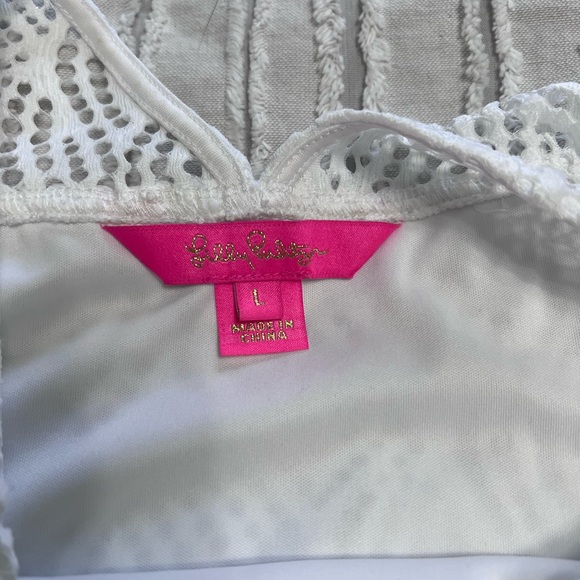 Lilly Pulitzer Ruffle Top - Picture 7 of 8